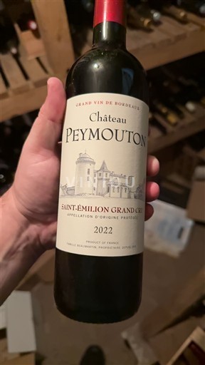 Bordeaux Saint-Émilion Grand Cru Grand Cru Château Peymouton 2022