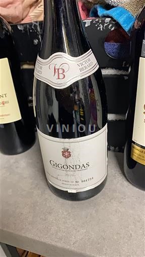 Rhônen laakso Gigondas Victor Bérard Ei vuosikertaa