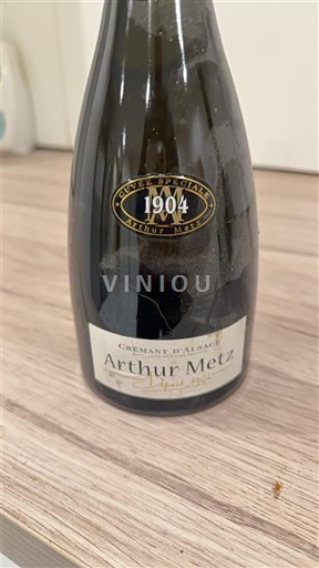 Alsacia Crémant de Alsacia Arthur Metz Spéciale 1904 Sin añada