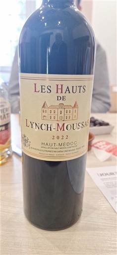 Bordeaux Haut-Médoc Lynch-Moussas Les Hauts de Lynch-Moussas 2022