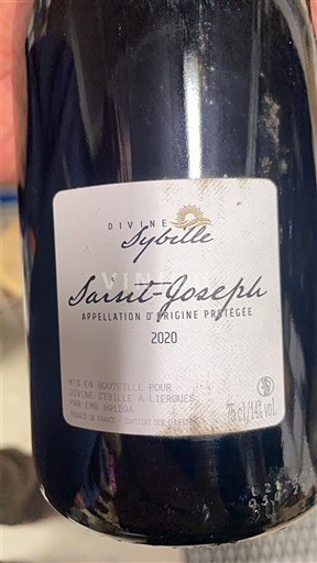Rhône-dalen Saint-Joseph Divine Sybille 2020