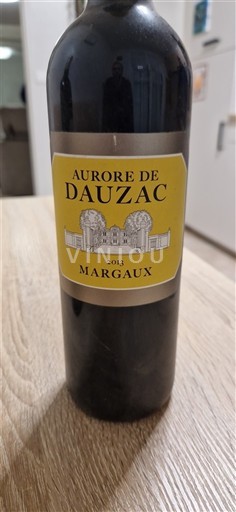 Bordeaux Margaux Château Dauzac Aurore de Dauzac 2013