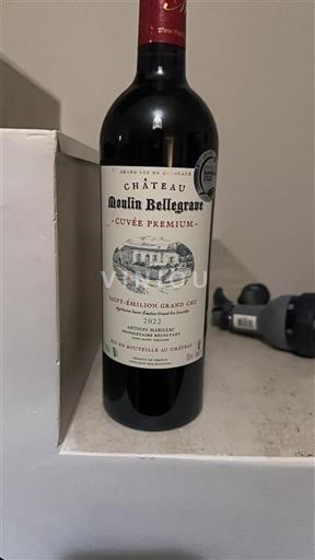 Bordeaux Saint-Émilion Grand Cru Grand Cru Château Moulin Bellegrave Premium 2022