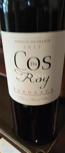 Bordéus Cos du Roy 2022