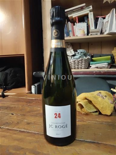 Vin Effervescent Blanc brut 24 JC Rogé Non millésimé France Champagne AOC