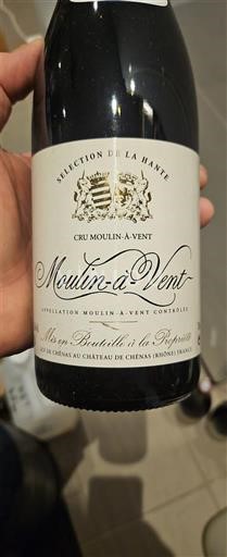 Beaujolais Moulin-à-vent Château Chénas Sélection de la Haute 2016