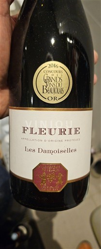 Beaujolais Fleurie Les Damoiselles Não Sazonado