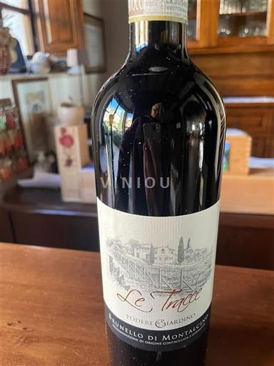 Toscana Brunello di Montalcino. Podere Giardino Le Tracce 2017