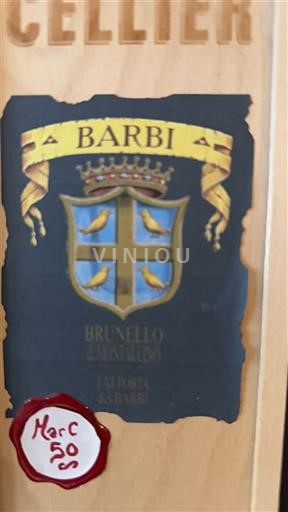 Tuscan Wines Brunello di Montalcino Fattoria dei Barbi 2018