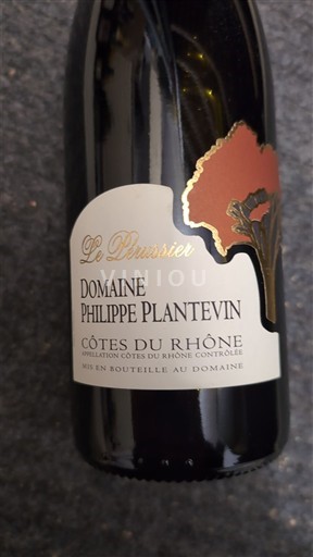 Údolí Rhôny Côtes-du-Rhône Domaine Philippe Plantevin Le Pieurrier 2022