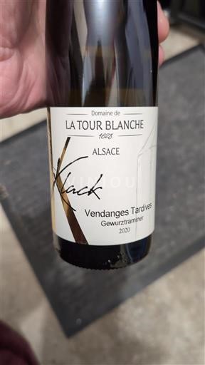 Elsass Domaine La Tour Blanche Klack 2020