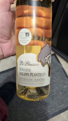 Údolí Rhôny Côtes-du-Rhône Domaine Philippe Plantevin Le Plussier 2024