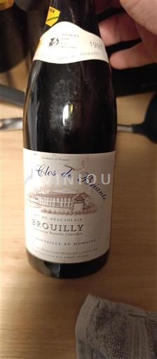 Beaujolais Brouilly Le Clos de Brouilly 1997