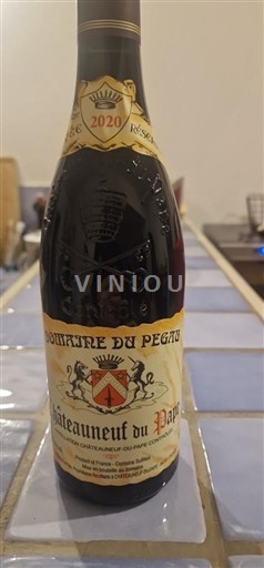 Vallée du Rhône Châteauneuf-du-pape Domaine Pegau Réservée 2020