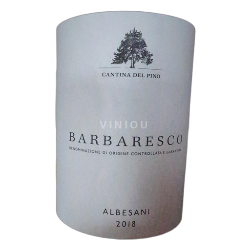Piemont Barbaresco Cantina del Pino Albesani 2018