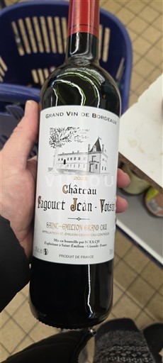 Bordeaux Saint-Émilion Grand Cru Grand Cru Château Lagoutte Jean-Voisin 2021
