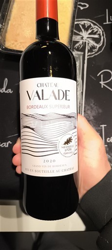 Burdeos Bordeaux superior Château Valade 2020