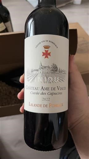 Burdeos Lalande-de-Pomerol Château Ame de Viaud des Capucins 2022