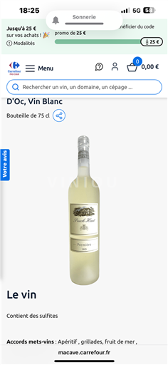 Languedoc a Roussillon Pays d'Oc Grand Sud Premiere Neročník