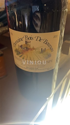 Valle del Ródano Châteauneuf-du-Pape. Domaine Bois de Boursan 2022
