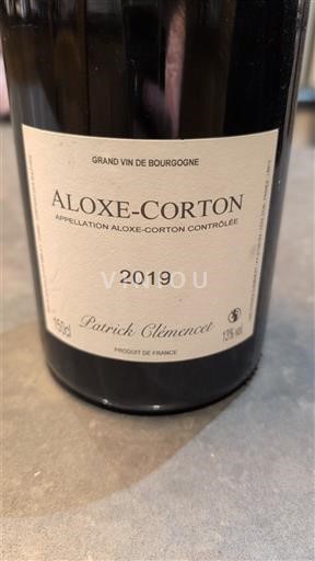 Borgogna Aloxe-Corton Patrick Clémencet 2019