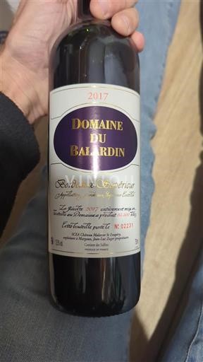 Bordéus Bordeaux Superior Domaine Balardin 2017