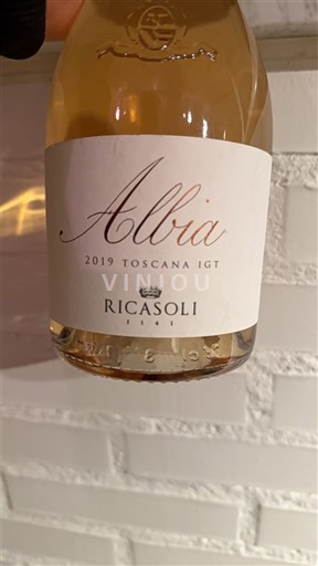 Vini Rosé sec Albia Ricasoli 2019 Italia Toscana Non specificato DOC