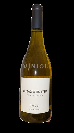 Kalifornijske AVA Ni doloceno Bread & Butter Chardonnay 2020