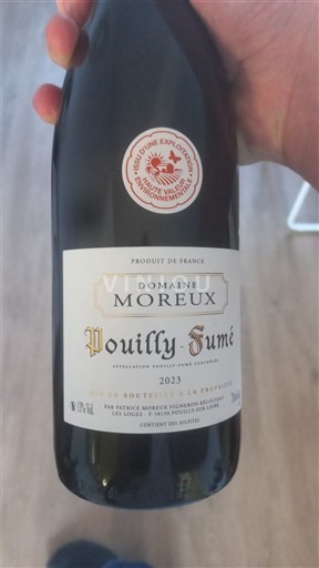 Dolina Loare Pouilly-fumé Domaine Moreux 2023