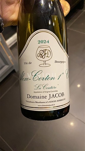 Bourgogne Aloxe-Corton Premier Cru Domaine Jacob La Coutière 2024