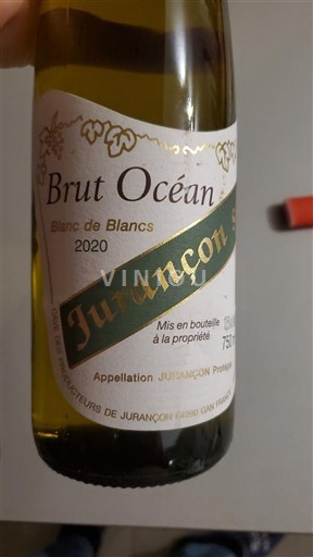 Jihozápad Jurançon Vignerons du Jurançon Brut Océan 2020