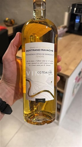 Bordeaux Premières Côtes de Bordeaux Bertrand Ravache Coteau 85 Tendre 2019