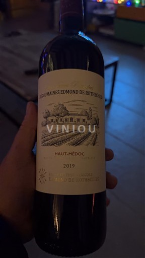 Bordeaux Haut-Médoc Domaine Les Domaines Edmond de Rothschild 2019