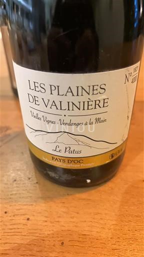 Languedoc y Rosellón País de Oc Le Patus Les Plaines de Valinière Sin añada