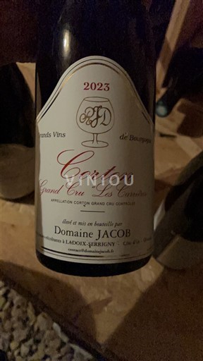 Бургундія Кортон Grand Cru Domaine Jacob Grand Cru - Les Carrières 2023