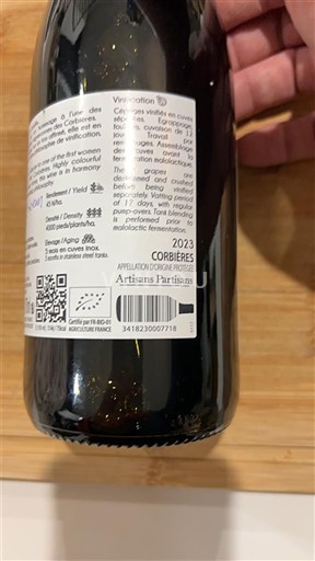 Languedoc Corbières Artisans Partisans 2023