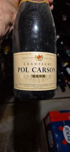 Champagne Sâm-panh Premier Cru Pol Carson Không niên vụ