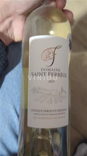 Provence Coteaux Varois en Provence Domaine Saint Ferréol 2023