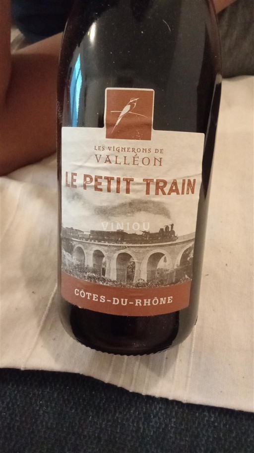 Rhône Valley Côtes du Rhône Les Vignerons de Valléon Le Petit Train Non-Vintage