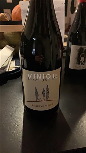 Languedoc och Roussillon Pays d'Oc Les Cyprès Bleus Réserve Rouge Icke årgångsbetecknad