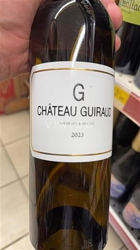 Bordeaux Bordeaux valkoviini Château Guiraud G 2023