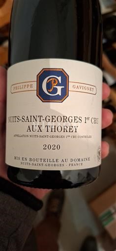 Bourgogne Premier Cru Philippe Gavignet Aux Thorey 2020