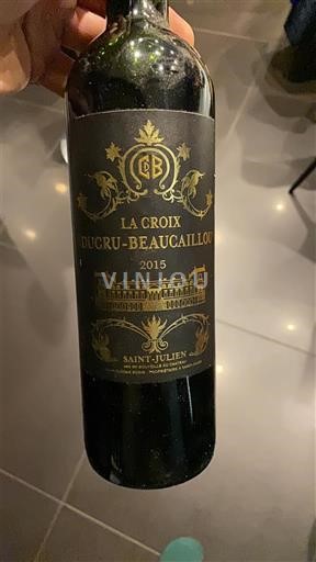 Bordeaux Saint-Julien Ducru-Beaucaillou La Croix 2015