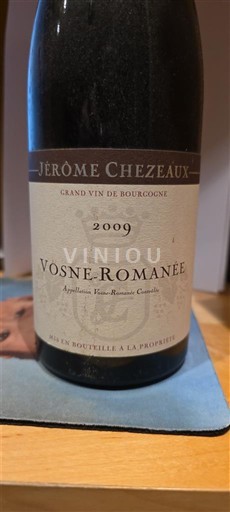 Burgund Vosne-Romanée Jérôme Chezeaux 2009