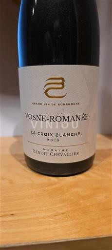 Bourgogne Vosne-romanée Domaine Benoit Chevallier La Croix Blanche 2019