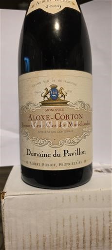 Burgundsko Aloxe-Corton Premier Cru Domaine Pavillon Clos des Maréchaudes Monopole 2009