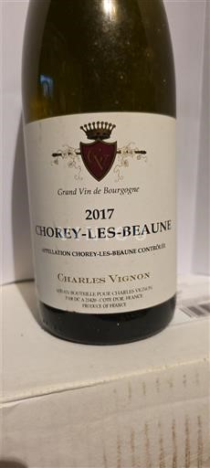 Borgoña Chorey-lès-Beaune Charles Vignon 2017