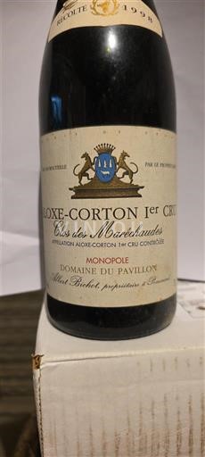 Burgundsko Aloxe-Corton Premier Cru Domaine Pavillon Clos des Marechaudes 1998