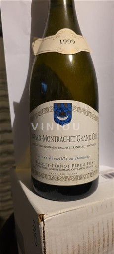 Burgund Bâtard Montrachet Grand Cru Barolet-Pernot Pere et Fils 1999