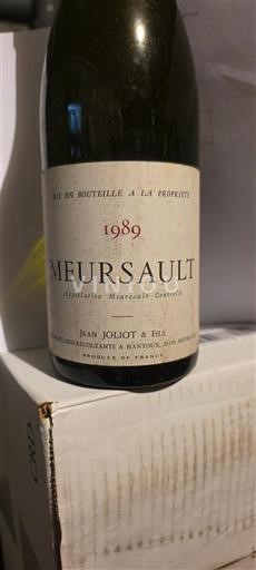 Borgogna Meursault Jean Joillot & Fils 1989
